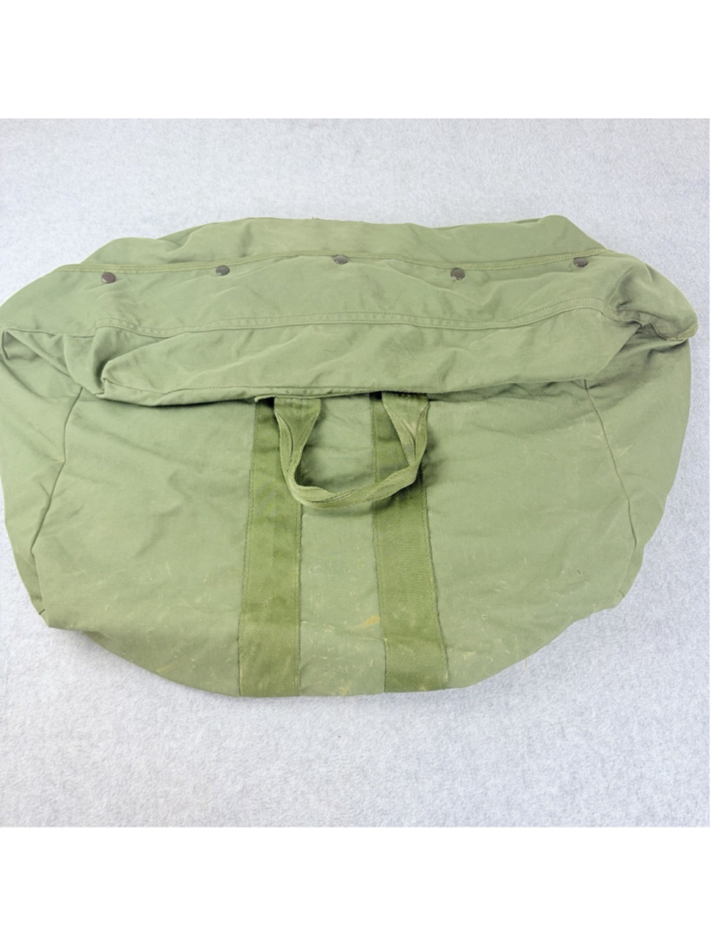 Genuine US Military USAF Flyer's Kit Bag Nylon Green Lined